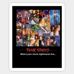 Fear Street Cover Collage Shirt Magnet